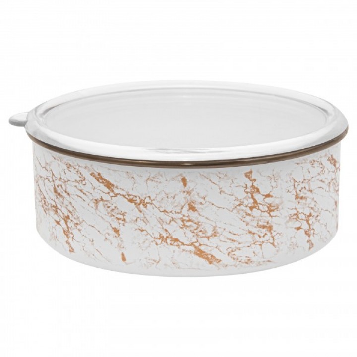 Контейнер із кришкою Infinity Marbel White, 1.6 л
