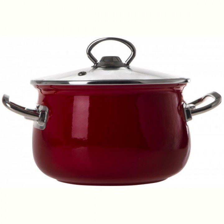 Кастрюля Infinity  SCE-P450 Red (5 л) 22 см