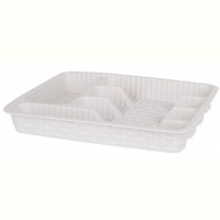Лоток для столовых приборов Violet House 0755 Роттанг White