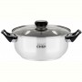 Кастрюля Bravo Chef 20 см (2.3 л) с бакелитовыми ручками