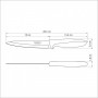 Ніж обробний Tramontina Plenus light grey, 152 мм