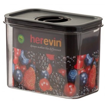 Контейнер Herevin Canister-Vacuum Lid-Black 1.2 л (161179-012)