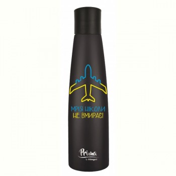 Термокружка RINGEL Prima mat 0.5л графит_PRINT