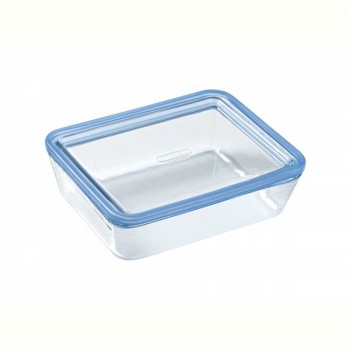Форма з кришкою Pyrex Pure Glass, 19x14x5 см