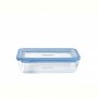 Форма с крышкой Pyrex Pure Glass, 19x14x5 см