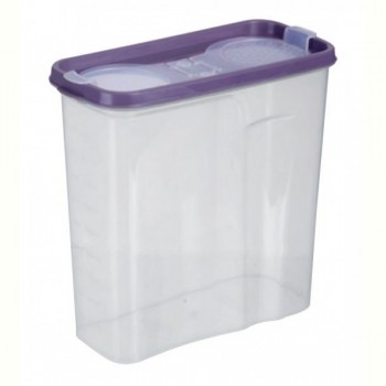 Контейнер для сипучих Violet House Transparent, 2.5 л