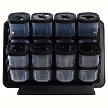 Набір спецівниць Violet House 0521 Spice Black, 8 шт