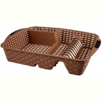 Сушка для посуду Violet House 0757 Роттанг CREAM 9х48х37.5 см 
